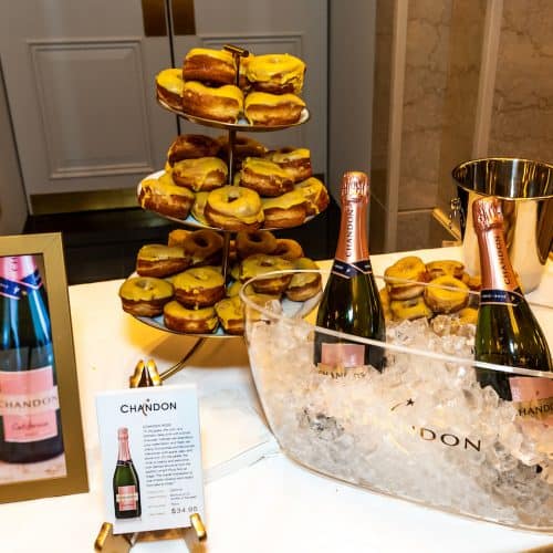 sparkling wine donuts