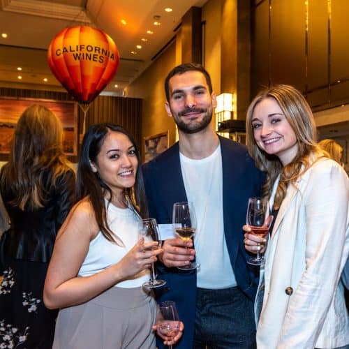 california wine fair balloons people