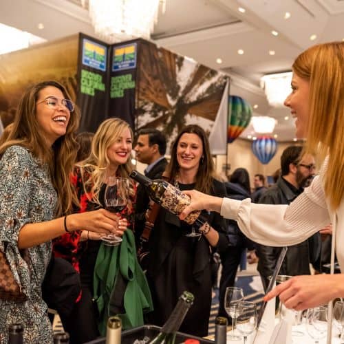 california wine fair people